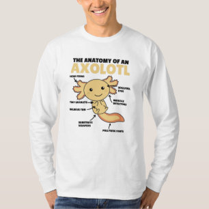 Anatomie eines Axolotl T-Shirt