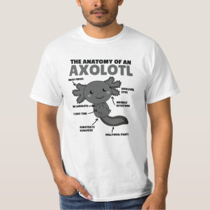 Anatomie eines Axolotl T-Shirt