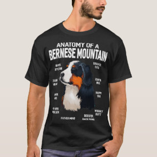 Anatomie eines bernischen Hundes - Funny Gift T-Shirt