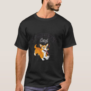 Anatomie eines Corgis Lustige Hundemutter Besitzer T-Shirt