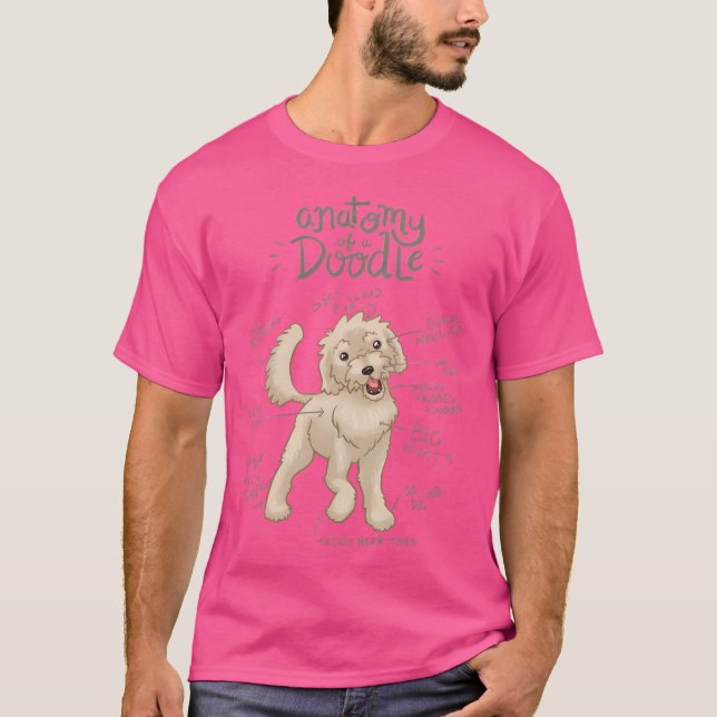 Anatomie eines Doodles T-Shirt (Vorderseite)