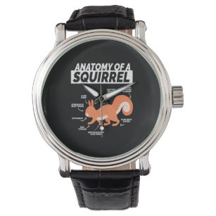 Anatomie eines Eichhörnchens Armbanduhr