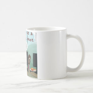 Anatomie eines Facebook Post Funny Tasse