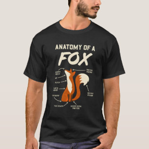 Anatomie eines Fuchses T-Shirt