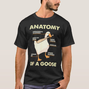 Anatomie eines Gänsegans T-Shirt