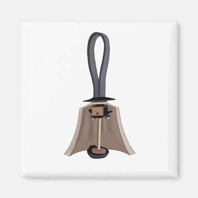 Anatomie eines Handells Magnet (Vorne)