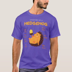 Anatomie eines Igel-Süßen Tiers T-Shirt
