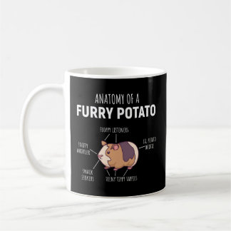 Anatomie eines Kartoffelpiers Kaffeetasse