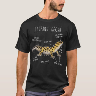 Anatomie eines Leopardgeckos T-Shirt