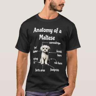 Anatomie eines Maltesers T-Shirt
