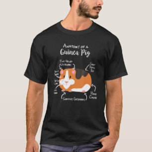 Anatomie eines Meerschweinchens T-Shirt