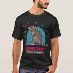 Anatomie eines Rattus-T - Shirt