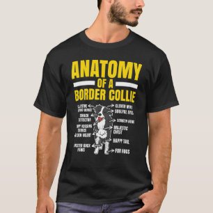 Anatomie eines Rinder-Hundes-Welpen T-Shirt