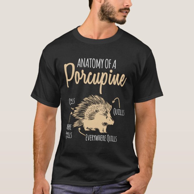Anatomie eines Schwanzschwanzes T-Shirt (Vorderseite)
