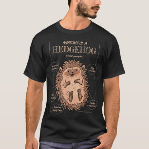 Anatomie eines Sprichworts mit vier Toten Igel T-Shirt