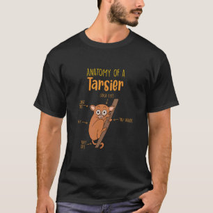 Anatomie eines Tarsiers T-Shirt