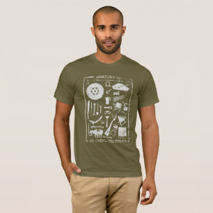 Anatomie eines Überland-LKWs T-Shirt