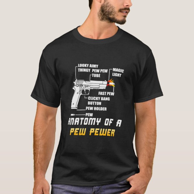 Anatomie eines Zinnrohrs Ammo-Waffe _7 T-Shirt (Vorderseite)