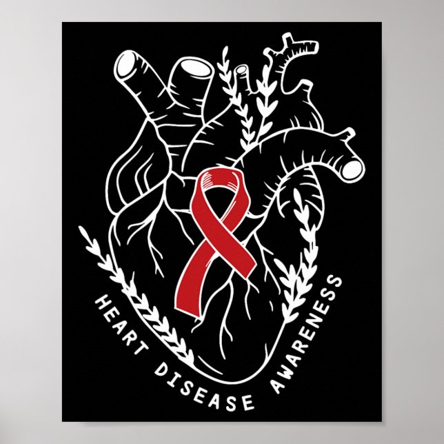 Anatomie Herz-Kreislauf-Knorpel Herzerkrankungen B Poster (Vorne)