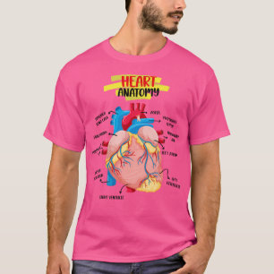 Anatomie Kardiologen des menschlichen Herzens Dokt T-Shirt