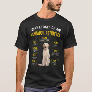 Anatomie Labrador Retriever for Women Men T-Shirt