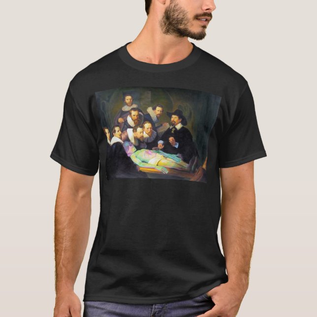 Anatomie Lektion Kreative Moderne Malgeräte T-Shirt (Vorderseite)