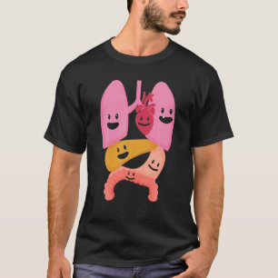 Anatomie menschliche Organstrukturen T-Shirt