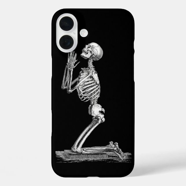 Anatomie Skeleton Illustration Black Case-Mate iPhone Hülle (Rückseite)