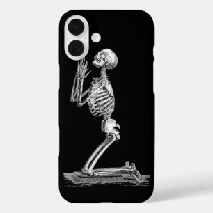 Anatomie Skeleton Illustration iPhone 16 Plus Hülle
