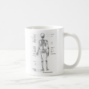 ANATOMIE-SKELETON T - SHIRTS UND GESCHENKE TASSE