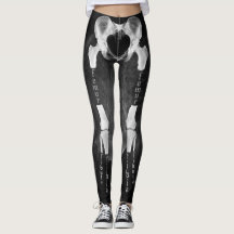 Anatomie-Skelett-Leggings der Radiologie des