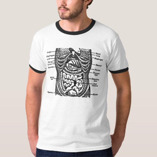 Anatomie T-Shirt (Vorderseite)