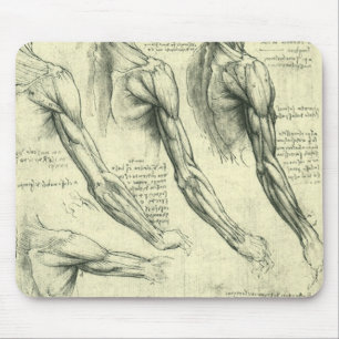 Anatomie von Leonardo da Vinci Mousepad