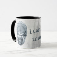 Anatomieschädel-Radiologie-Tasse des Strahls X