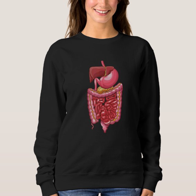 Anatomische Anatomie Anatomische Biologie Sweatshirt (Vorderseite)