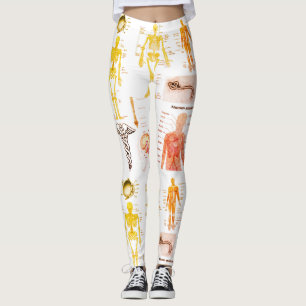 Anatomische Diagramme Leggings