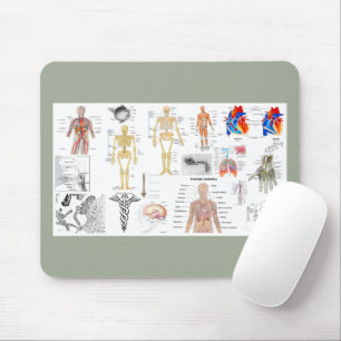 Anatomische Diagramme Mousepad
