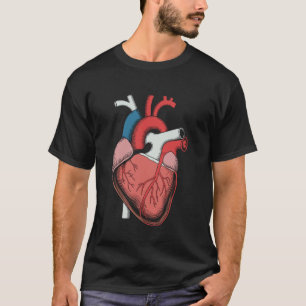 Anatomische Herz-Kardiologie Medizinische Herz-Kra T-Shirt