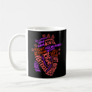 Anatomische Hu He Kardiology Medical Cardiac Nurse Kaffeetasse