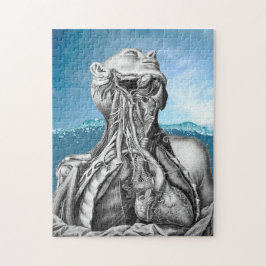 Anatomische Illustration Ozeansurrealismus Puzzle