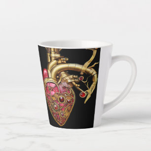 Anatomische Röhrchen und Geere aus Steampunkherz Milchtasse