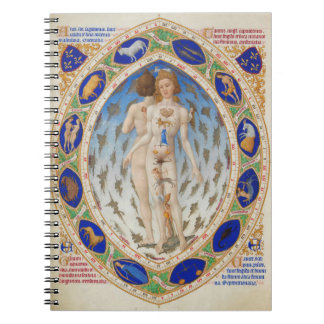 Anatomischer Mensch - Notebook Notizblock