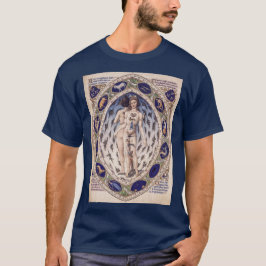 Anatomischer Zodiac-Mensch T-Shirt