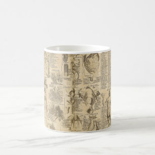 Anatomisches Diagramm von Cyclopaedia 1728 Kaffeetasse