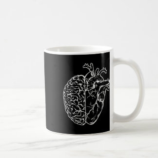 Anatomisches Gehirn Herzkrankenlehrer Student Nurs Kaffeetasse