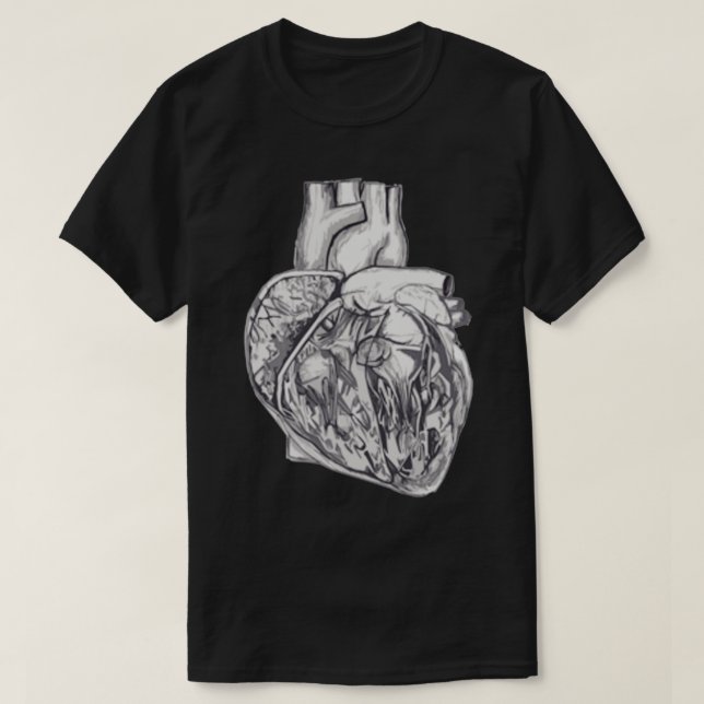 Anatomisches Herz 2 T-Shirt (Design vorne)