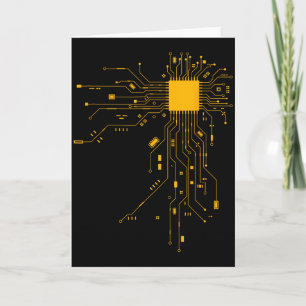 Anatomisches Herz CPU Prozessor Computerwissenscha Karte