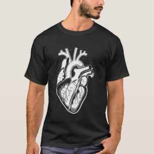 Anatomisches Herz Kardiologie Medizinische Herzkra T-Shirt