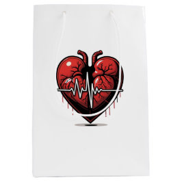 Anatomisches Herz mit Lebensstil Mittlere Geschenktüte