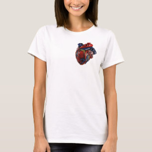 Anatomisches Herz T-Shirt